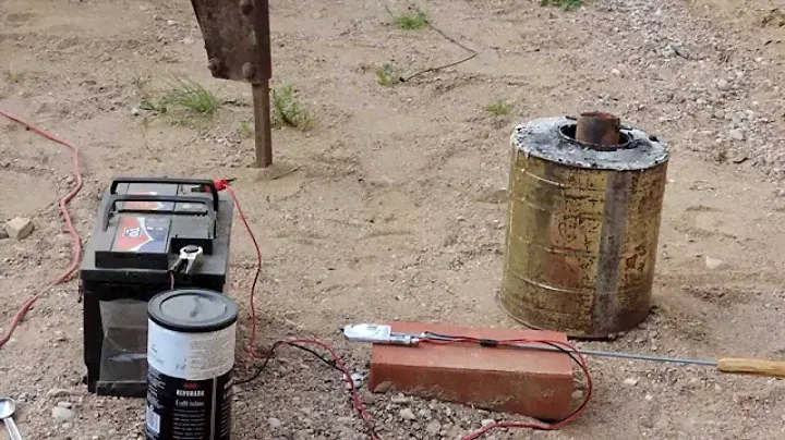 Испаритель щавелевой кислоты из свечи накаливания . Oxalic acid evaporator.