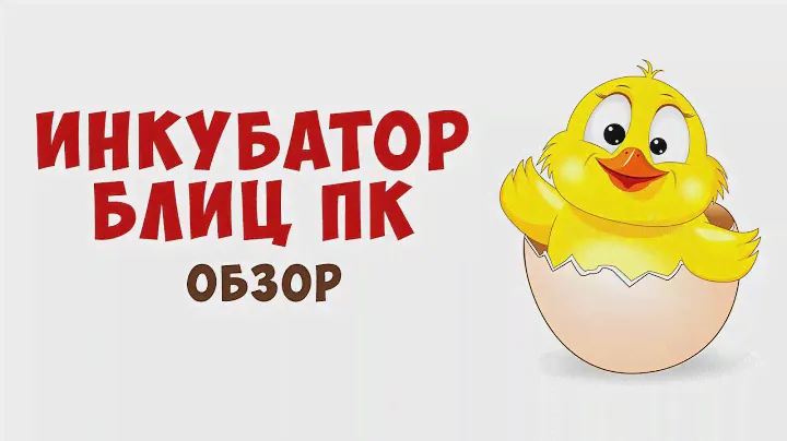 Инкубатор блиц пк