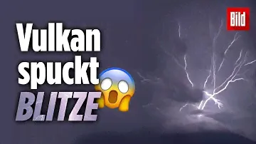 Dieser Vulkan in Guatemala spuckt Blitze