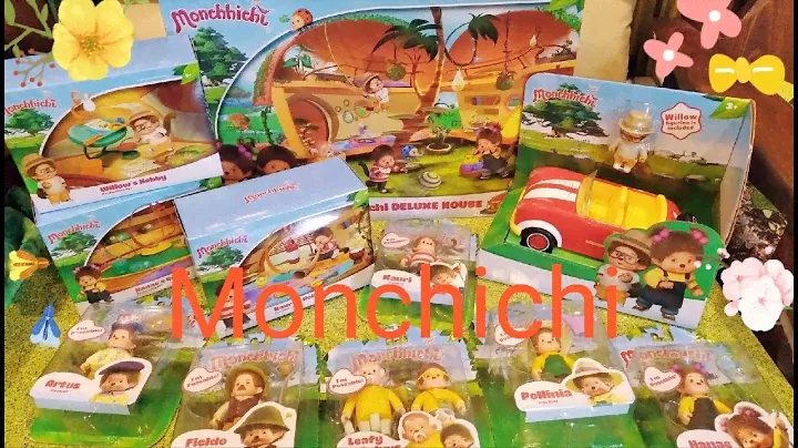 Monchhichi deluxe house playset/Собрали всю коллекцию Мончичи