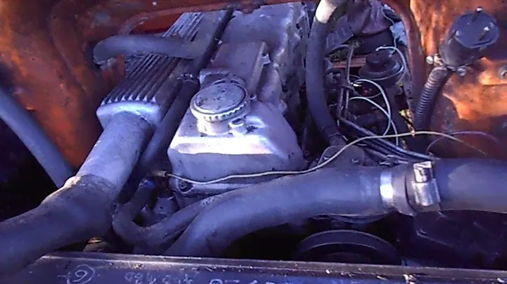 Opel Bedford-Blitz engine running